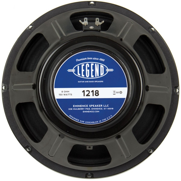 Eminence Legend 12 in. Paper/Paper 38 oz.200 watts 8 ohms